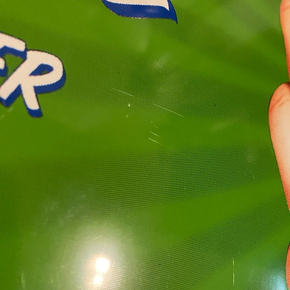 Vintage 3D Embossed Steam Whistle Pilsner Tin Advertising Sign - Picture 4 of 5